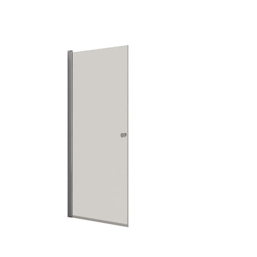 Dansani brusedør H:200x97-99 cm krom/klart glas - 1
