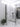 Dansani A81-03 brusedør 200 x 77-79 cm sort/klart glas - 6