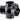 PEH grenrør 88,5/135° Geberit 110/110 mm 3-grene sort - 1