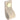 Ifö møbelgreb S2 lysebrun læder messing 65 x 25 x 25 mm - 1