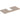 Geberit ONE bordplade t/håndvask udskæring midt 105 x 3 x 47 cm eg - 1