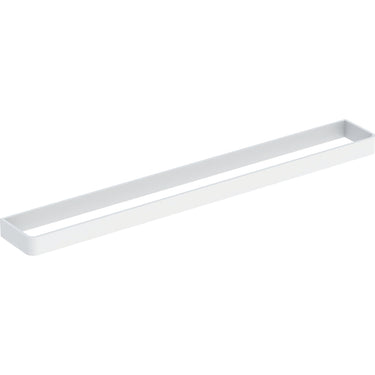 Geberit håndklædeholder 422 x 49 x 19 mm til vaskeskab hvid aluminium pulverlakeret mat - 1
