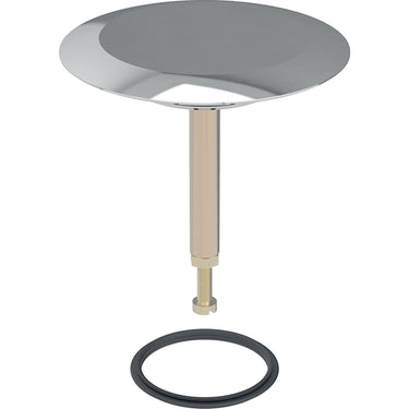Geberit ventilkegle t/afløbsgarniture m/trykbetjening blankforkromet - 1