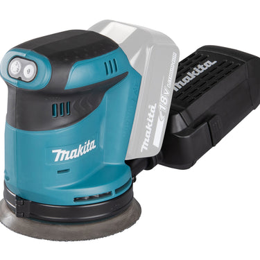 Makita 18V Excentersliber 125mm LI-ION solo - DBO180Z - 1