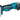 Makita 18V Vinkelboremaskine LI-ION DDA351Z solo - DDA351Z - 5