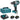 Makita 18V Bore-/skruemaskine DDF484RTJ kulfri - 1