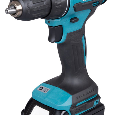 Makita Bore-/skruemaskine LXT 18V 65nm 2x5ah - 1