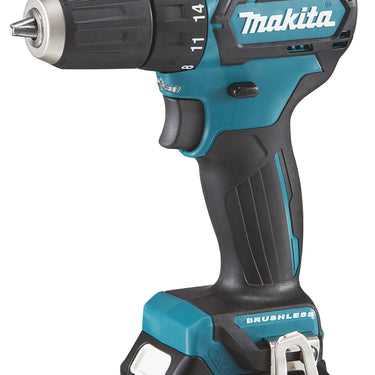 Makita 12v Bore-/skruemaskine DF332DSAJ m/2x2,0ah og lader kulfri - 1