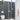 Dansani B81-01 Match B-foldedør 79-81 cm satin/klar - 3