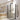 Dansani E91-03 halvrund dør 200 x 72-74 cm sort/klart glas - 2