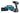 Makita 40V Slagboremaskine HP002GD201 2,5Ah - 14