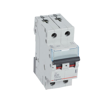 TX³ MCB automatsikring B20 2pol 2M 6000/6KA - 1