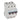 TX³ MCB automatsikring B6 3pol 3M 6000/6KA - 1