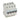 TX³ MCB automatsikring B10 4pol 4M 6000/6KA - 1