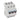 TX³ MCB automatsikring C1 3pol 3M 6000/6KA - 1