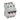 TX³ MCB automatsikring C50 3pol 3M 6000/6KA - 1