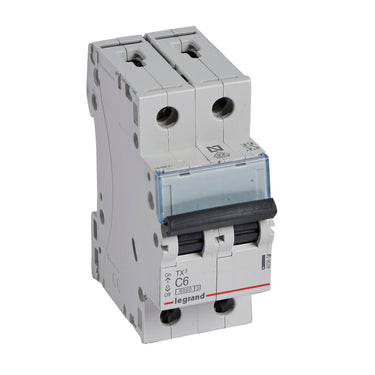 TX³ MCB automatsikring C6 2pol 2M 6000/6KA - 1