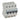 TX³ MCB automatsikring C16 4pol 4M 6000/6KA - 1
