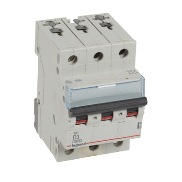 TX³ MCB automatsikring D10 3pol 3M 6000A - 1