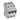 TX³ MCB automatsikring D10 3pol 3M 6000A - 1