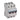 TX³ MCB automatsikring D10 3pol 3M 6000A - 1