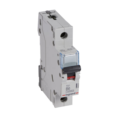 TX³ MCB automatsikring B6 1pol 1M 10000/10KA - 1