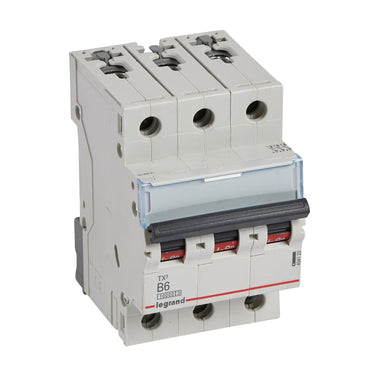TX³ MCB automatsikring B6 3pol 3M 10000/10KA - 1