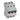 TX³ MCB automatsikring B50 3pol 3M 10000/10KA - 1