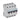 TX³ MCB automatsikring B4 3pol+nul 4M 10000/10KA - 1