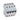TX³ MCB automatsikring B6 4pol 4M 10000/10KA - 1