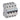 TX³ MCB automatsikring B10 4pol 4M 10000/10KA - 1