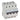 TX³ MCB automatsikring B40 4pol 4M 10000/10KA - 1