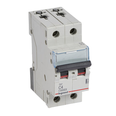 TX³ MCB automatsikring C4 2pol 2M 10000/10KA - 1