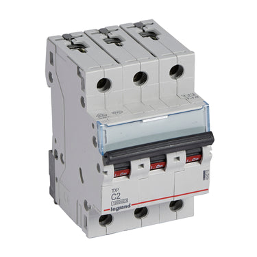 TX³ MCB automatsikring C2 3pol 3M 10000/10KA - 1
