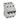 TX³ MCB automatsikring C4 3pol 3M 10000/10KA - 1