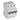 TX³ MCB automatsikring C6 3pol 3M 10000/10KA - 1