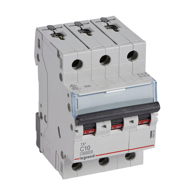 TX³ MCB automatsikring C10 3pol 3M 10000/10KA - 1