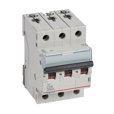 TX³ MCB automatsikring C25 3pol 3M 10000/10KA - 1