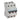 TX³ MCB automatsikring C50 3pol 3M 10000/10KA - 1