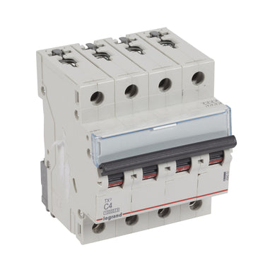 TX³ MCB automatsikring C4 4pol 4M 10000/10KA - 1