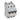 DX³ MCB automatsikring C4 3pol 3M 6000/10KA - 1