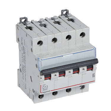 DX³ MCB automatsikring D13 4pol 4M 6000/10KA - 1