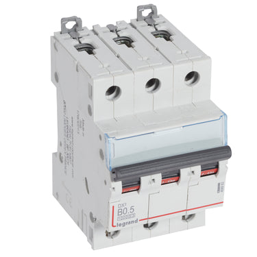 DX³ MCB automatsikring B0,5 3pol 3M 10000/16KA - 1