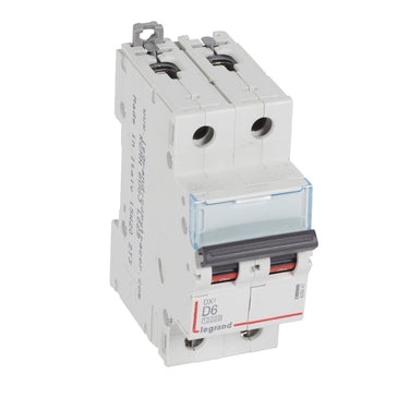 DX³ MCB automatsikring D6 2pol 2M 10000/16KA - 1
