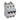 DX³ MCB automatsikring D50 3pol 3M 10000/16KA - 1