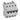 DX³ MCB automatsikring D32 3pol 4M 10000/16KA - 1