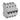 DX³ MCB automatsikring D63 3pol 4M 10000/16KA - 1