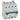 DX³ RCBO kombiafbryder C20 4pol 30mA type-F 4M 6000/6KA - 1