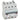 DX³ RCBO kombiafbryder C25 4pol 30mA type-F 4M 6000/6KA - 1