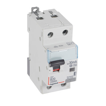 DX³ RCBO kombiafbryder B20 1pol+N 30mA type-F 2M 6000/6KA - 1